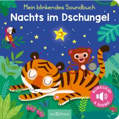 arsEdition Mein blinkendes Soundbuch – Nachts im Dschungel von ArsEdition