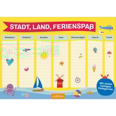 arsEdition Stadt, Land, Ferienspaß von ArsEdition