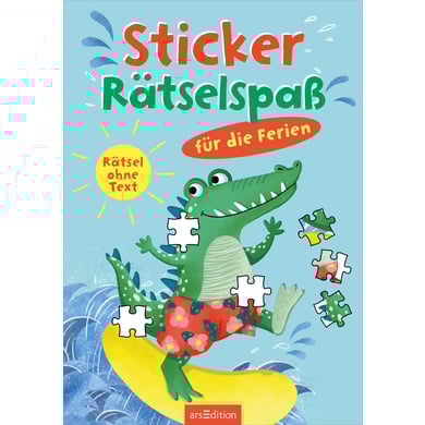 arsEdition Sticker-Rätselspaß für die Ferien von ArsEdition