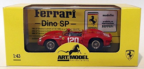 Art Model 1/43 Scale Diecast ART022 - Ferrari Dino 196SP Targa Florio 1962 von Art Model