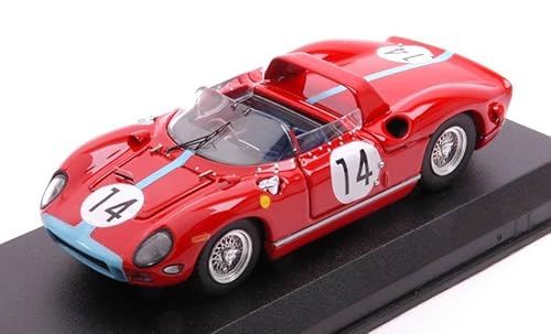 Art Model Modell im Maßstab kompatibel mit Ferrari 330 P N.14 2nd LM 1964 HILL-BONNIER 1:43 AM0200-2 von Art Model