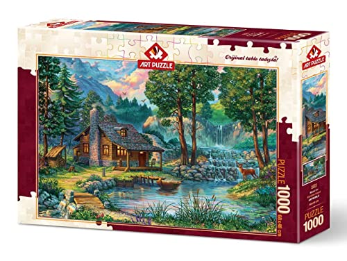 Art Puzzle 8697950842235 Art 1000 Teile Puzzle Märchenhaus 4223 von Art Puzzle