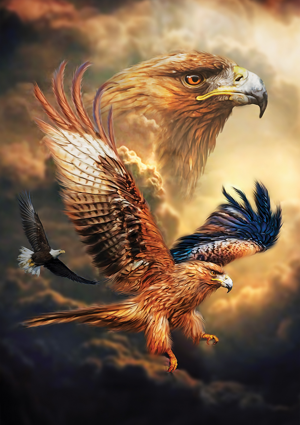 Art Puzzle Adlerhimmel 1000 Teile Puzzle Art-Puzzle-5272 von Art Puzzle