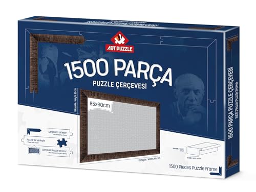 Art Puzzle Braun 1500 Teile Puzzle Rahmen zerlegt von Art Puzzle