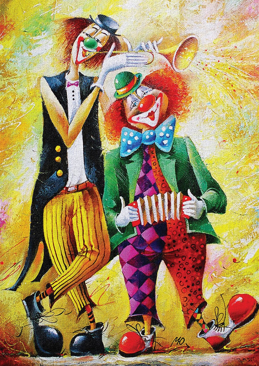 Art Puzzle Clowns Musiker 260 Teile Puzzle Art-Puzzle-5030 Art Puzzle Clowns Musiker 260 Teile Puzzle Art-Puzzle-5030 von Art Puzzle