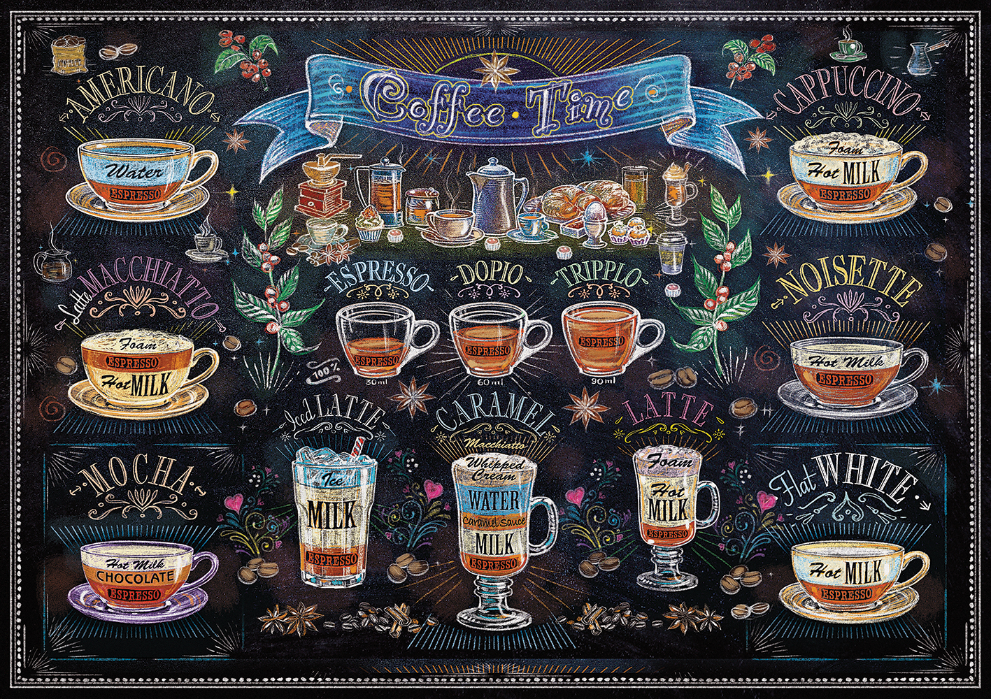 Art Puzzle Coffee Time 1000 Teile Puzzle Art-Puzzle-5274 Art Puzzle Coffee Time 1000 Teile Puzzle Art-Puzzle-5274 von Art Puzzle