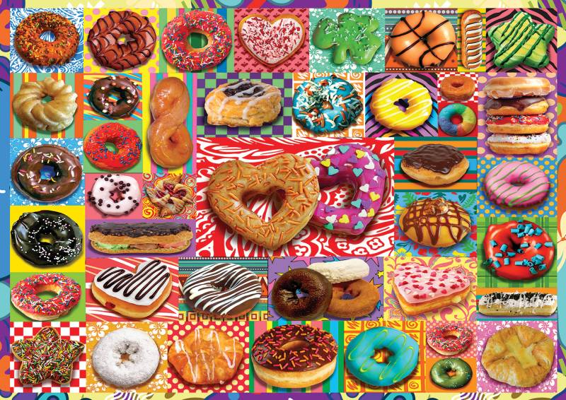 Art Puzzle Doughnuts 500 Teile Puzzle Art-Puzzle-5108 Art Puzzle Doughnuts 500 Teile Puzzle Art-Puzzle-5108 von Art Puzzle
