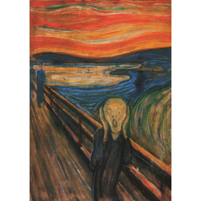 Art Puzzle Edvard Munch - The Scream, 1893 von Art Puzzle