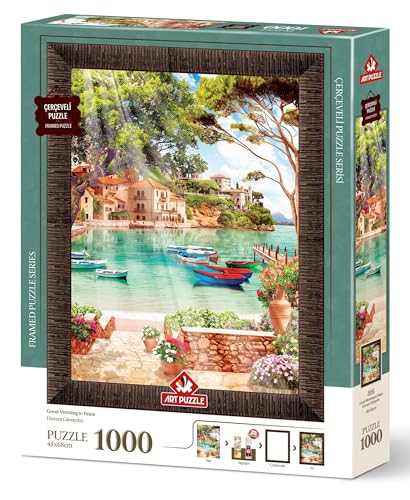 Art Puzzle Guten Morgen Frieden 1000 Teile Rahmenpuzzle von Art Puzzle