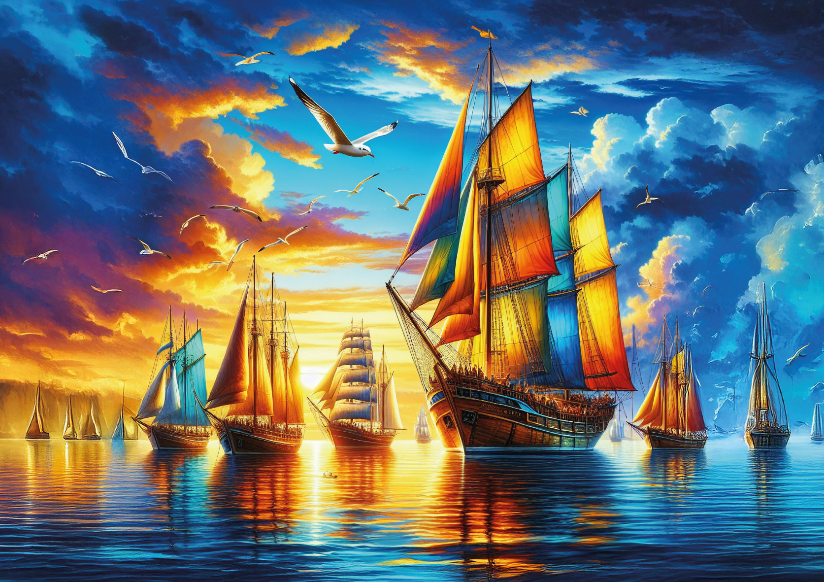 Art Puzzle Hafen der bunten Segel 500 Teile Puzzle Art-Puzzle-40504 Art Puzzle Hafen der bunten Segel 500 Teile Puzzle Art-Puzzle-40504 von Art Puzzle