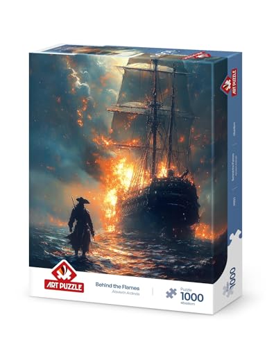 Art Puzzle Hinter den Flammen 1000 Teile Puzzle Art Puzzle Hinter den Flammen 1000 Teile Puzzle von Art Puzzle