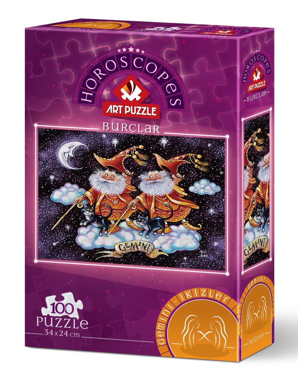 Art Puzzle Horoscope - Gemini 100 Teile Puzzle Art-Puzzle-5803 von Art Puzzle