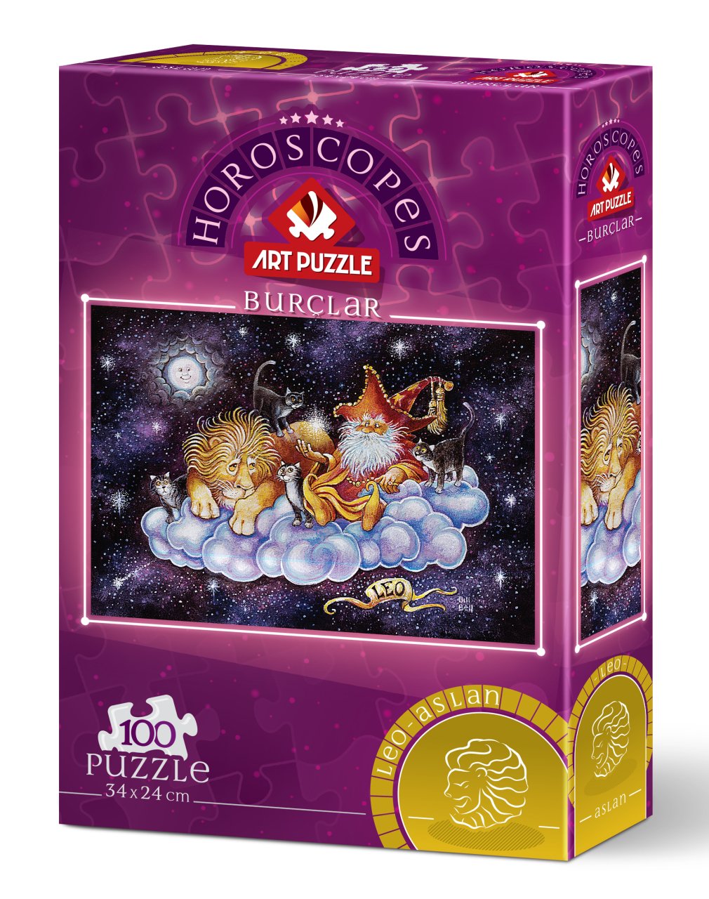 Art Puzzle Horoscope - Leo 100 Teile Puzzle Art-Puzzle-5805 von Art Puzzle