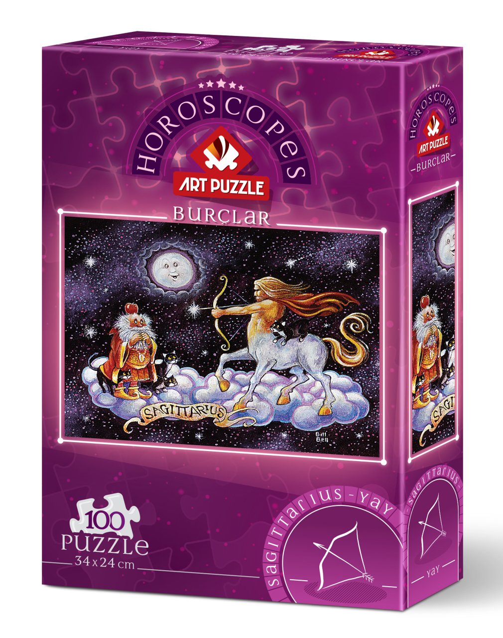 Art Puzzle Horoscope - Sagittarius 100 Teile Puzzle Art-Puzzle-5809 von Art Puzzle