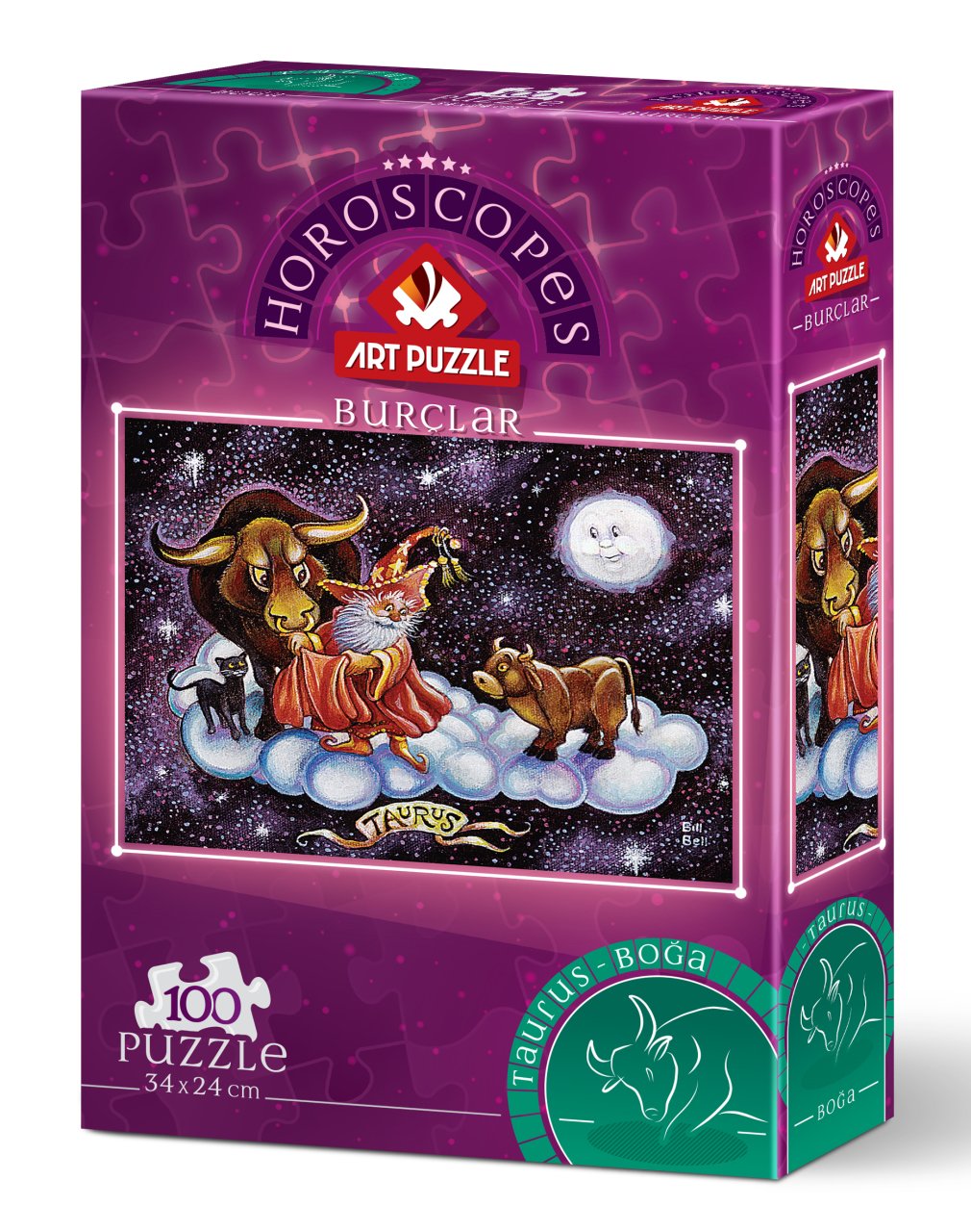 Art Puzzle Horoscope - Taurus 100 Teile Puzzle Art-Puzzle-5802 von Art Puzzle