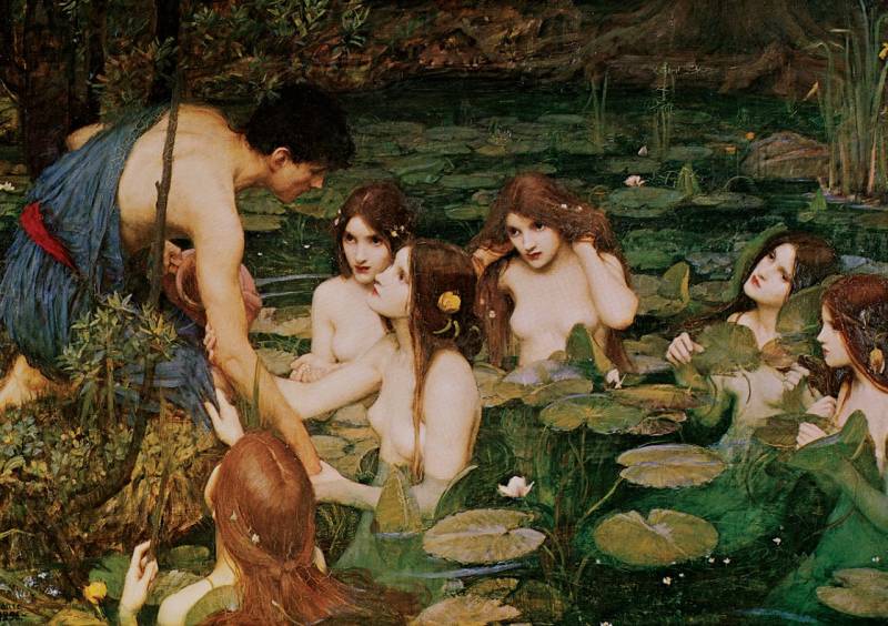 Art Puzzle Hylas und die Nymphen, 1896 1500 Teile Puzzle Art-Puzzle-5377 von Art Puzzle