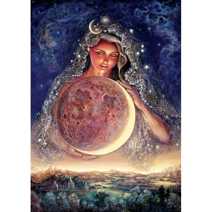 Art Puzzle - Josephine Wall - Moon Goddess - 1000 Teile von Art Puzzle