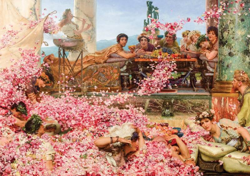 Art Puzzle Lawrence Alma-Tadema - Rose Garten 1500 Teile Puzzle Art-Puzzle-5398 von Art Puzzle