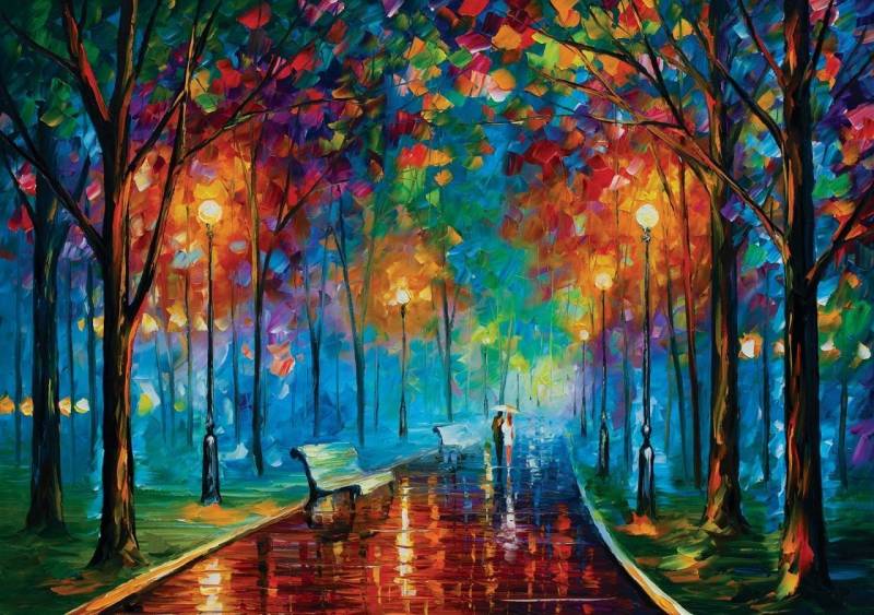 Art Puzzle Leonid Afremov - Nur Wir Beide 1000 Teile Puzzle Art-Puzzle-5224 von Art Puzzle
