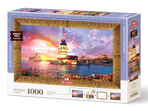 Art Puzzle Mädchenturm 1000 Teile Rahmenpuzzle Art Puzzle Mädchenturm 1000 Teile Rahmenpuzzle von Art Puzzle