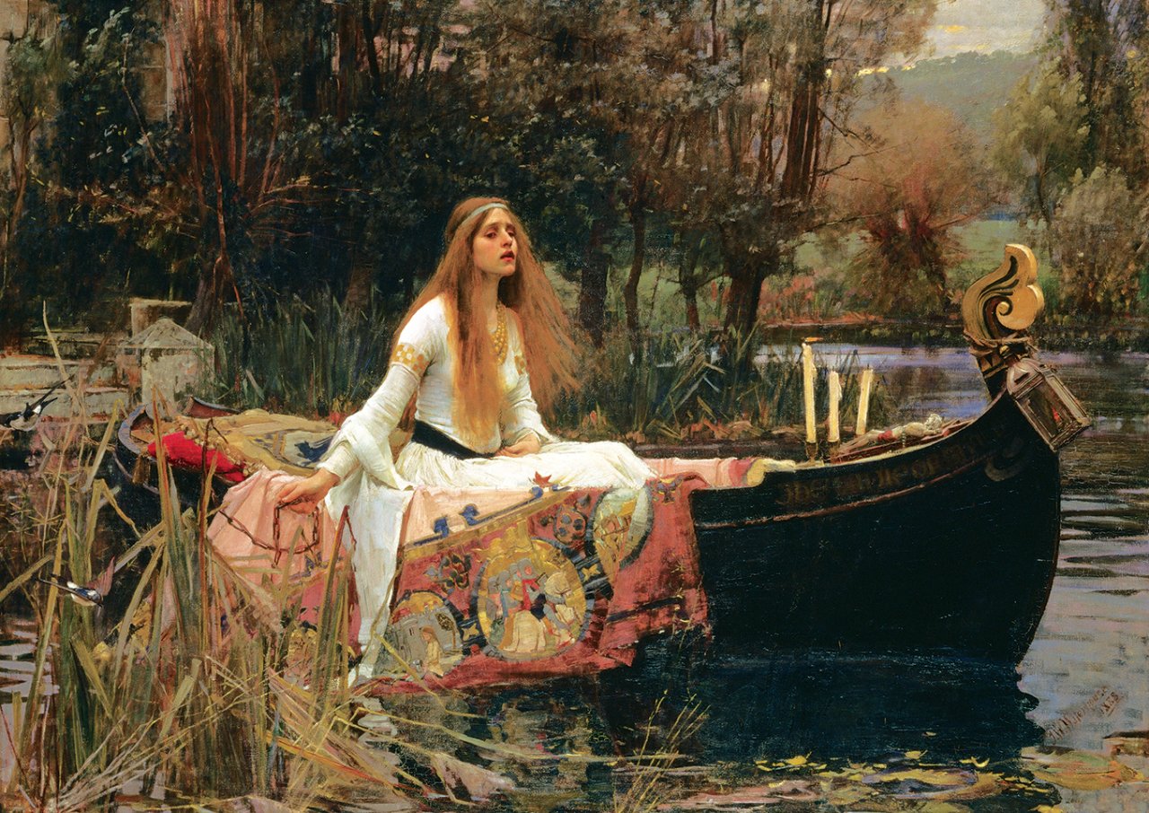 Art Puzzle Museum Series - Die Herrin von Shalott, 1888 2000 Teile Puzzle Art-Puzzle-5478 von Art Puzzle