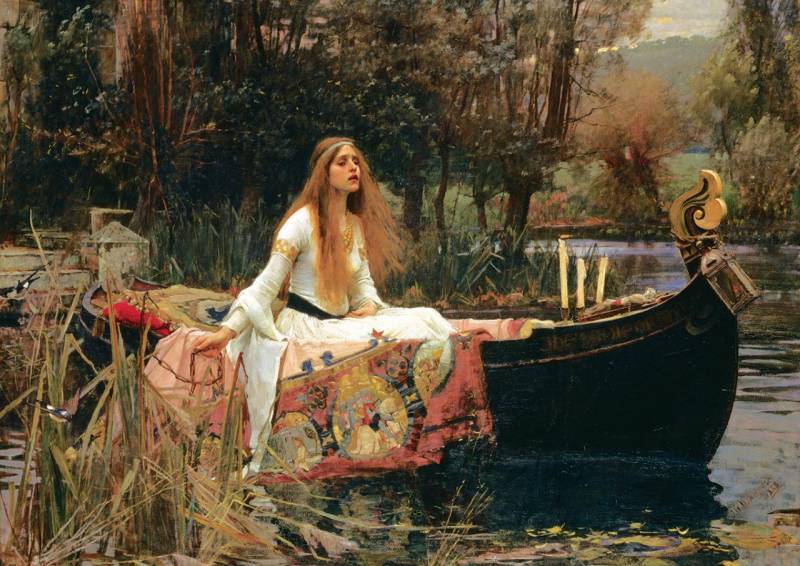 Art Puzzle Museum Series - Die Herrin von Shalott, 1888 2000 Teile Puzzle Art-Puzzle-5478 von Art Puzzle
