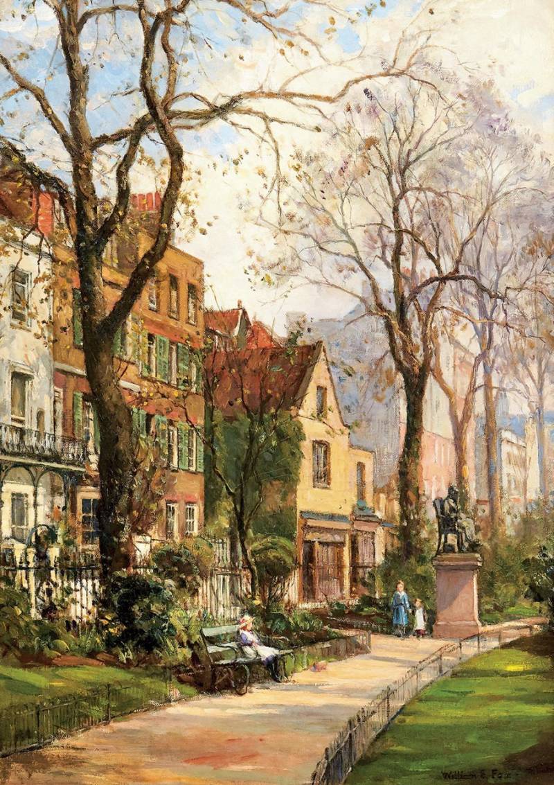 Art Puzzle Museum Series - William Edward Fox - Im Park Spazieren Gehen 1500 Teile Puzzle Art-Puzzle-5393 von Art Puzzle