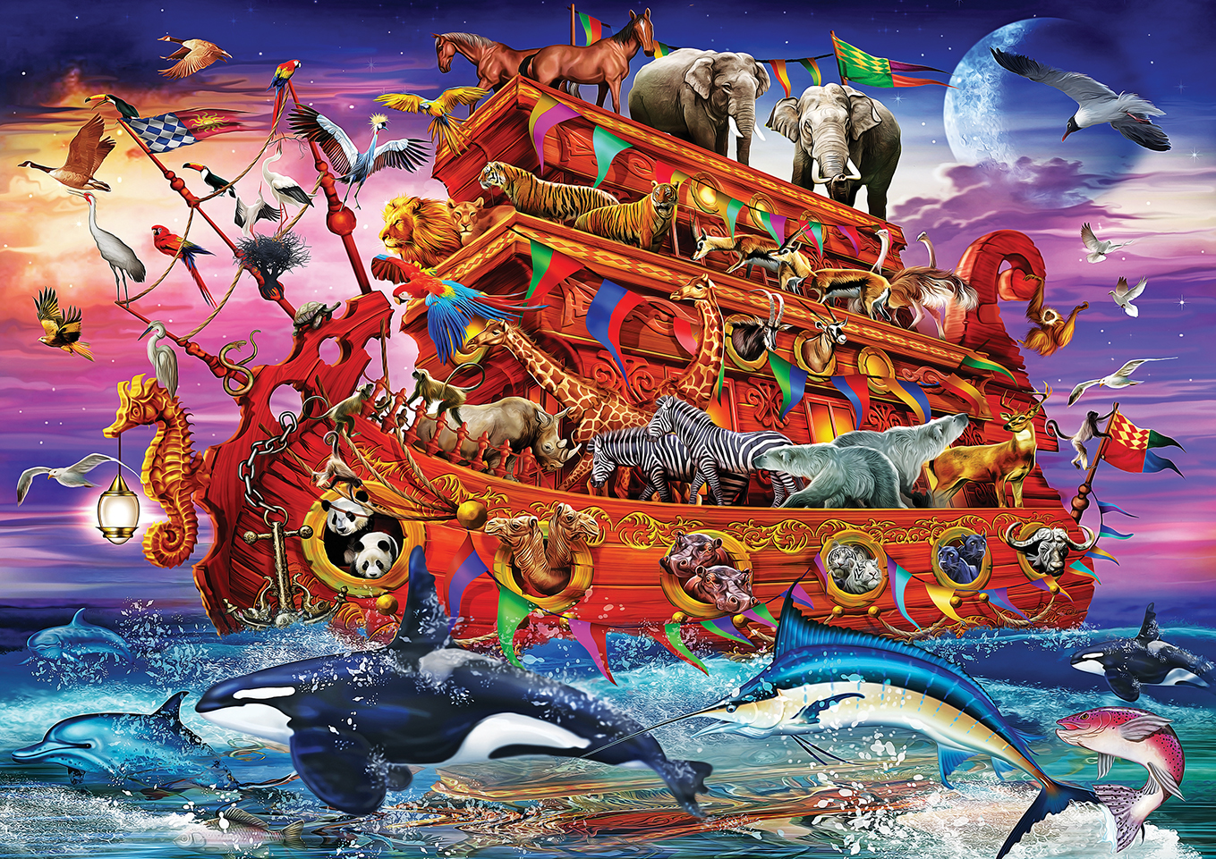 Art Puzzle Die Arche Noah 260 Teile Puzzle Art-Puzzle-5024 Art Puzzle Die Arche Noah 260 Teile Puzzle Art-Puzzle-5024 von Art Puzzle