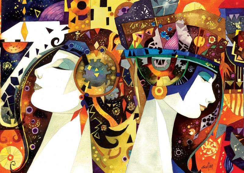 Art Puzzle Obstinacy & Arrogance 3000 Teile Puzzle Art-Puzzle-4591 von Art Puzzle