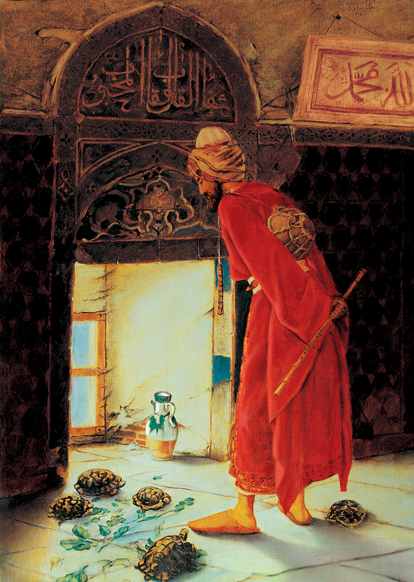 Art Puzzle Osman Hamdi Bey: Der Schildkrötenerzieher 1000 Teile Puzzle Art-Puzzle-4452 von Art Puzzle