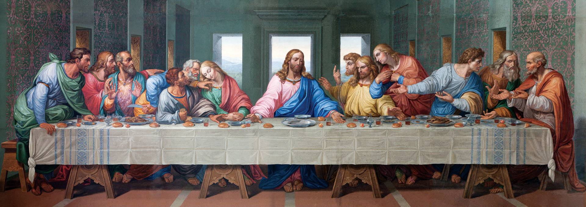 Art Puzzle Panorama - Museum Series - The Last Supper 1000 Teile Puzzle Art-Puzzle-5244 von Art Puzzle