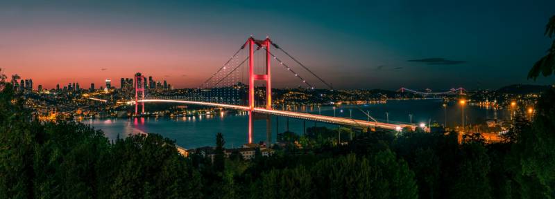 Art Puzzle Panoramapuzzle - Bosporus, Istanbul 1000 Teile Puzzle Art-Puzzle-41102 von Art Puzzle