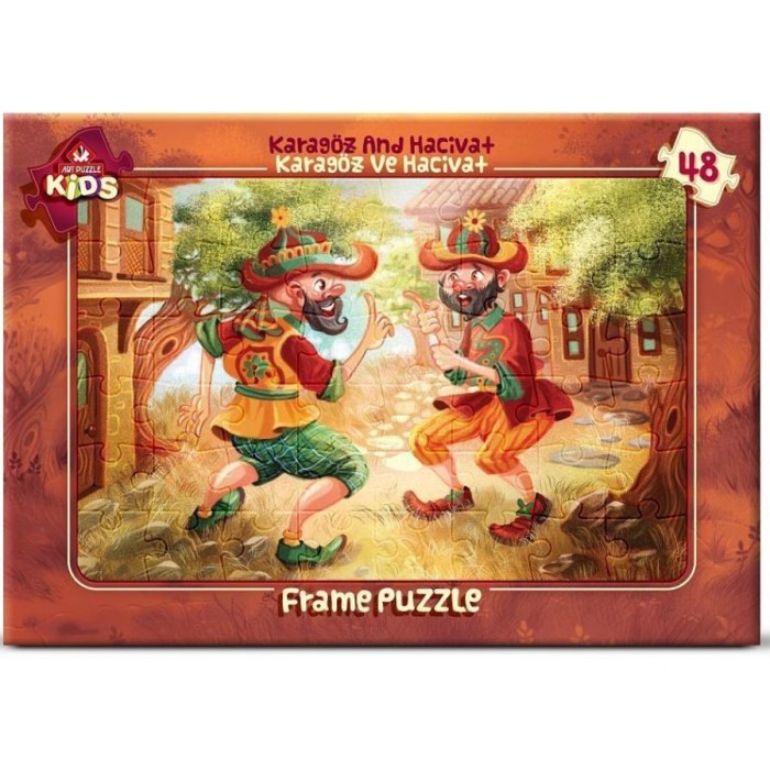 Art Puzzle Rahmenpuzzle - Karagz and Hacivat von Art Puzzle