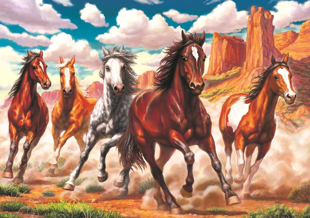 Art Puzzle Running Wild im Valley 1000 Teile Puzzle Art-Puzzle-4224 Art Puzzle Running Wild im Valley 1000 Teile Puzzle Art-Puzzle-4224 von Art Puzzle