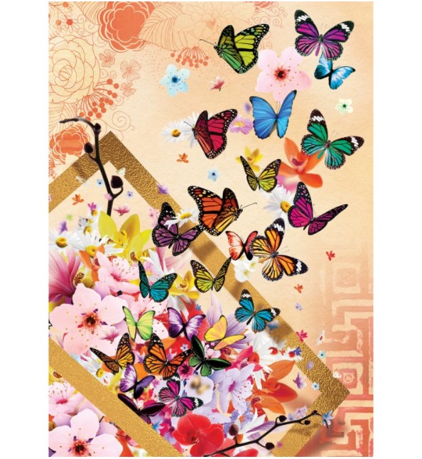 Art Puzzle Schmetterlinge 500 Teile Puzzle Art-Puzzle-4200 von Art Puzzle