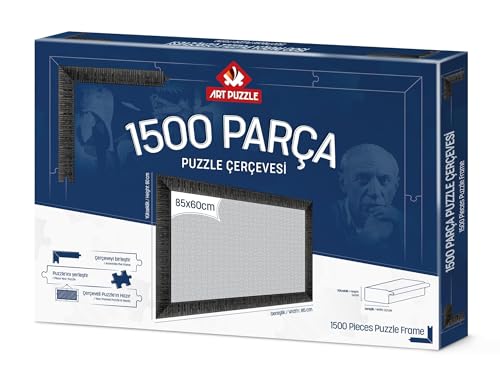 Art Puzzle Schwarz 1500 Teile Puzzle Rahmen zerlegt von Art Puzzle