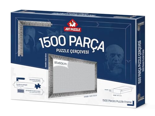 Art Puzzle Silber 1500 Teile Puzzle Rahmen zerlegt von Art Puzzle