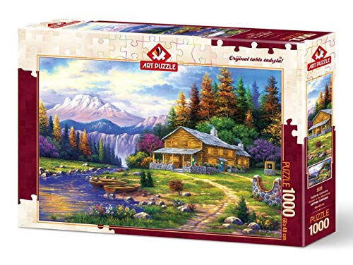 Art Puzzle Sunset in The Mountains Jigsaw Puzzle (1000 Pieces) von Art Puzzle