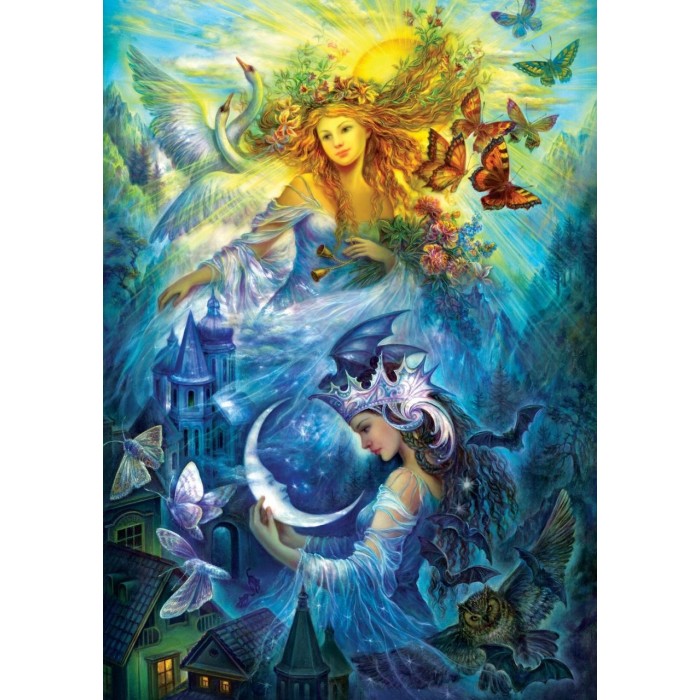 Art Puzzle - The Day and Night Princesses - 1000 Teile von Art Puzzle