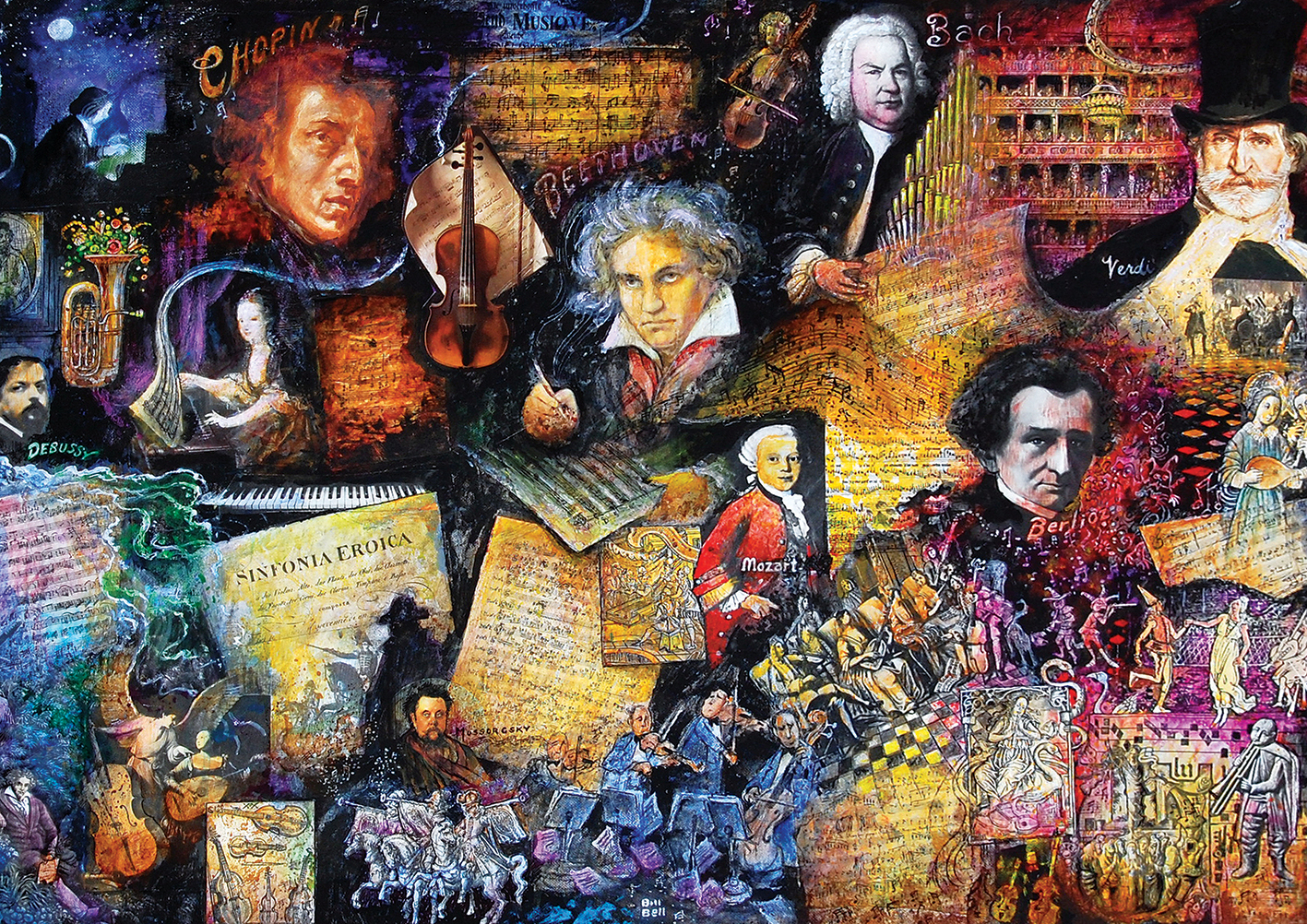 Art Puzzle The Doyens Of Music 500 Teile Puzzle Art-Puzzle-5109 Art Puzzle The Doyens Of Music 500 Teile Puzzle Art-Puzzle-5109 von Art Puzzle