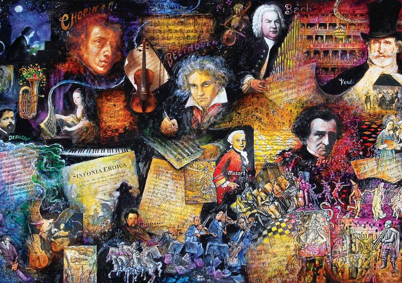 Art Puzzle The Doyens Of Music 500 Teile Puzzle Art-Puzzle-5109 Art Puzzle The Doyens Of Music 500 Teile Puzzle Art-Puzzle-5109 von Art Puzzle
