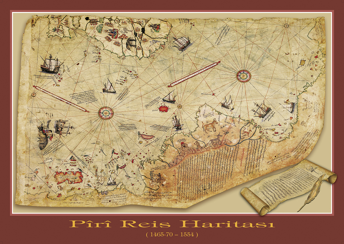 Art Puzzle The Piri Reis Map 1000 Teile Puzzle Art-Puzzle-4308 Art Puzzle The Piri Reis Map 1000 Teile Puzzle Art-Puzzle-4308 von Art Puzzle