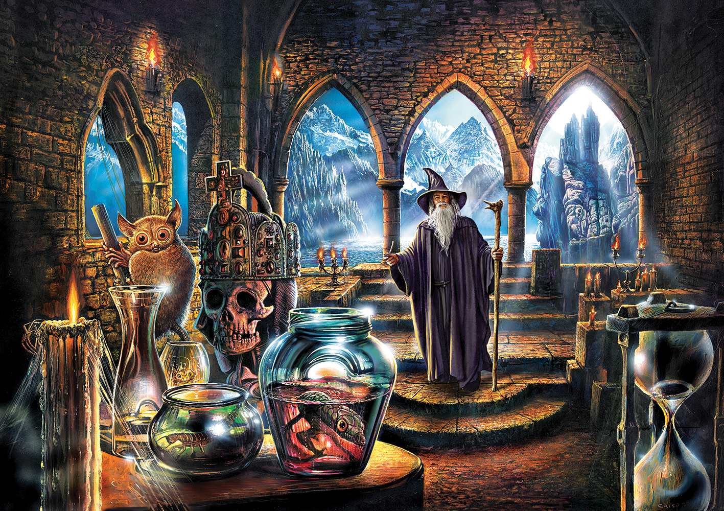 Art Puzzle The Wizard's Castle 1000 Teile Puzzle Art-Puzzle-5268 Art Puzzle The Wizard's Castle 1000 Teile Puzzle Art-Puzzle-5268 von Art Puzzle