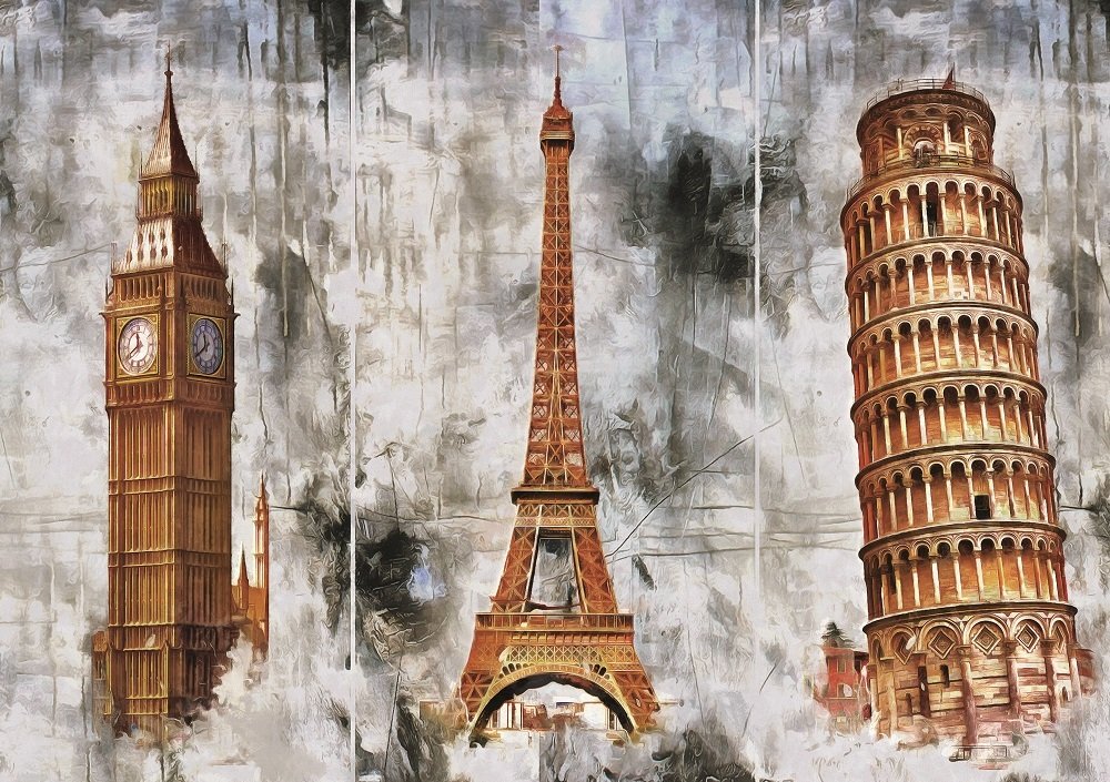 Art Puzzle Three Cities - Drei Türme 1000 Teile Puzzle Art-Puzzle-5199 Art Puzzle Three Cities - Drei Türme 1000 Teile Puzzle Art-Puzzle-5199 von Art Puzzle