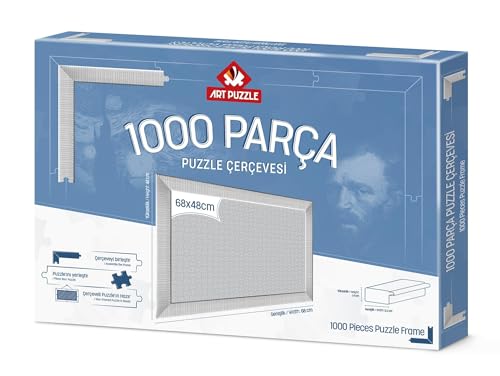 Art Puzzle Weiß 1000 Teile Puzzle Rahmen zerlegt Art Puzzle Weiß 1000 Teile Puzzle Rahmen zerlegt von Art Puzzle