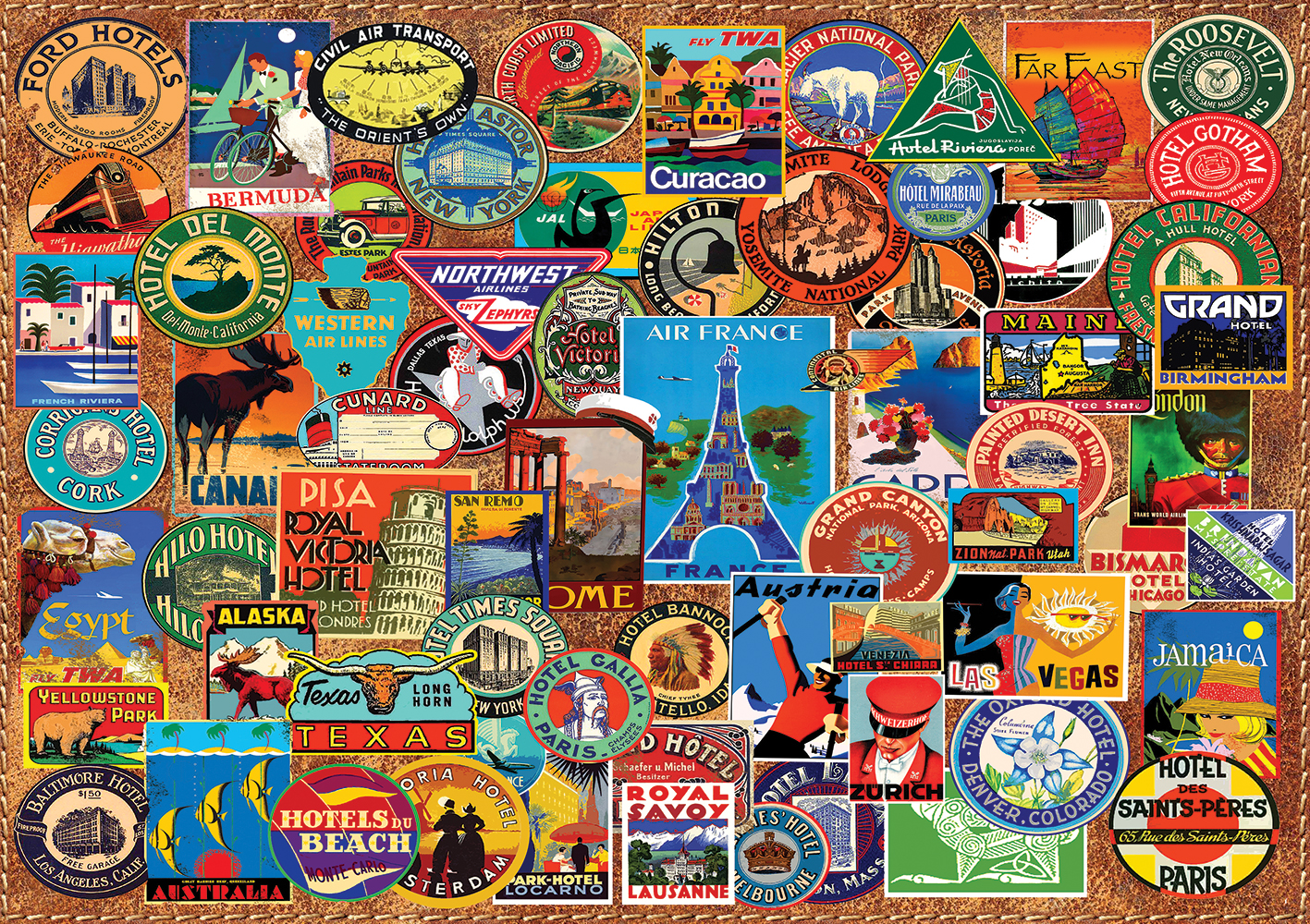 Art Puzzle World Traveler 1500 Teile Puzzle Art-Puzzle-5408 von Art Puzzle