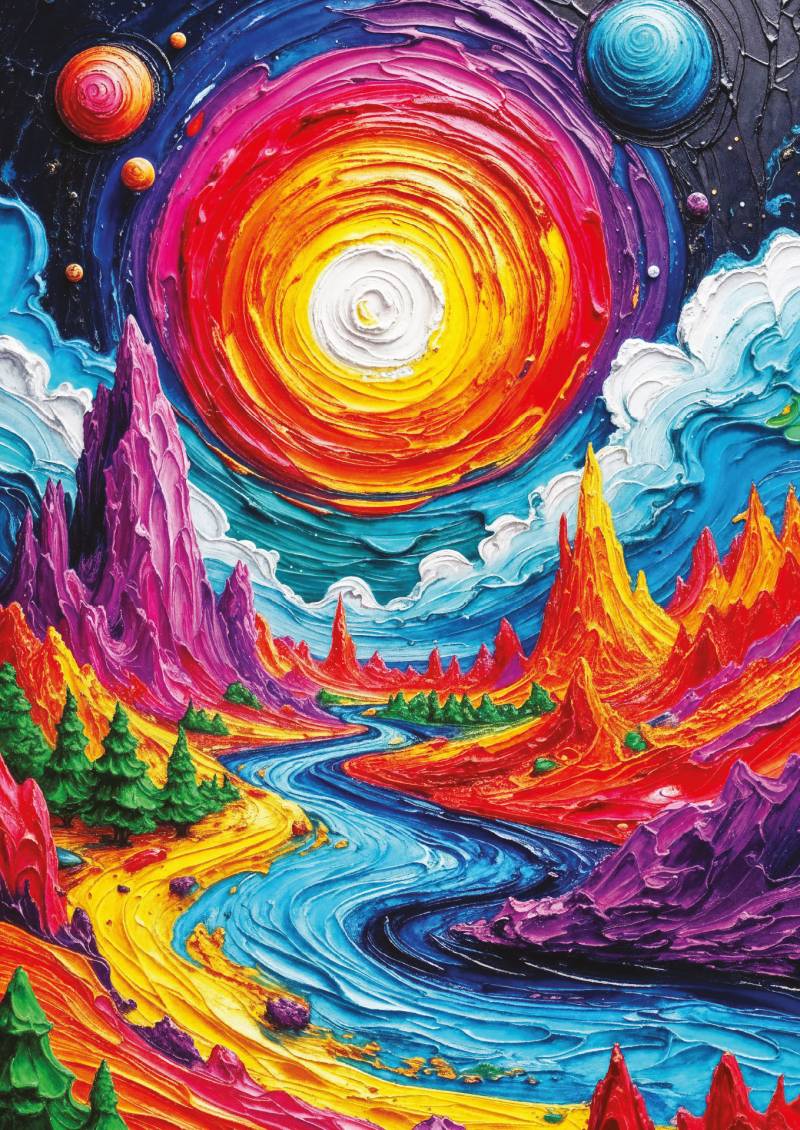Art Puzzle Wowo Series - Chromaverse 1000 Teile Puzzle Art-Puzzle-41027 von Art Puzzle