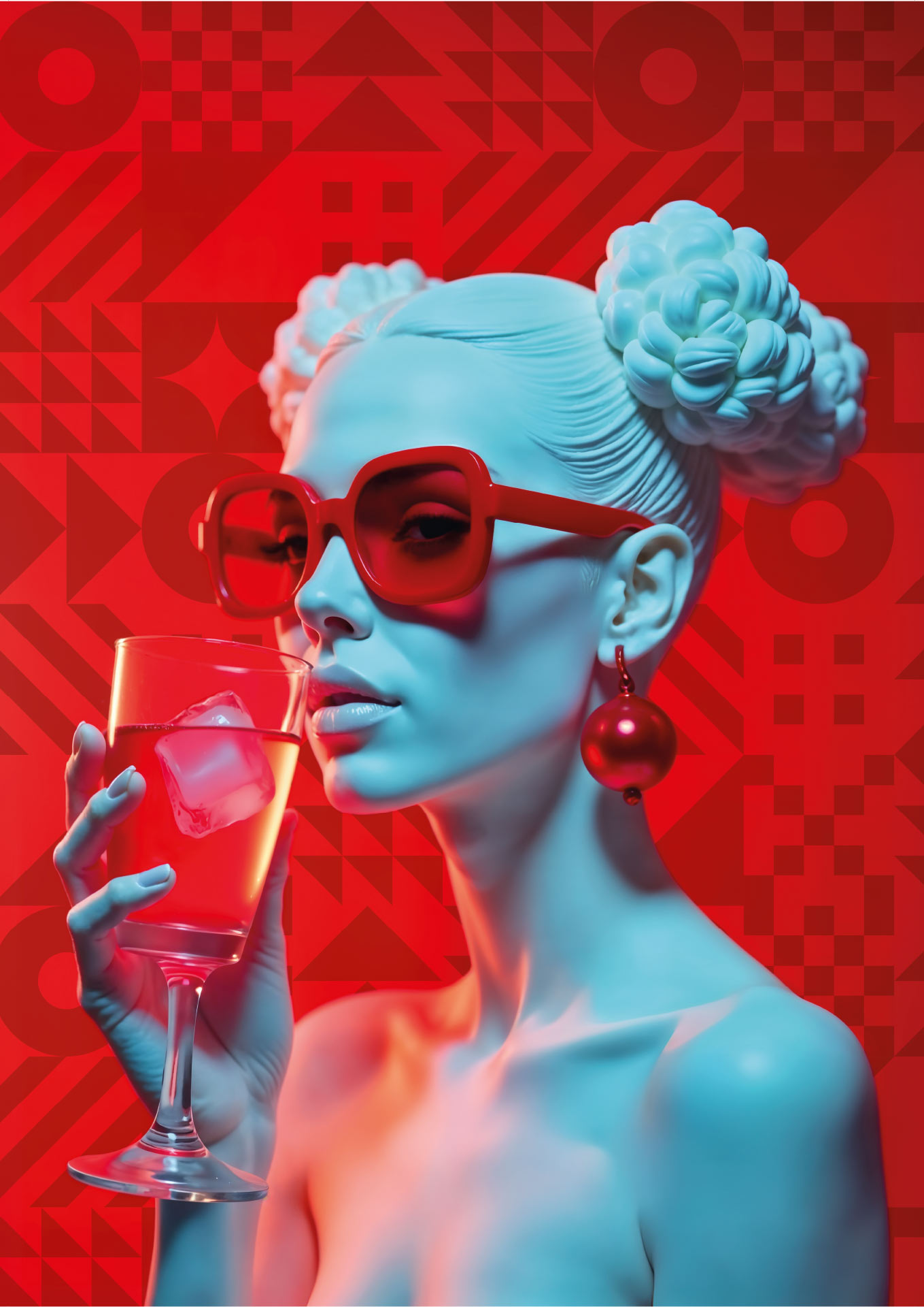 Art Puzzle Wowo Series - Crimson Cocktail 1000 Teile Puzzle Art-Puzzle-41024 von Art Puzzle