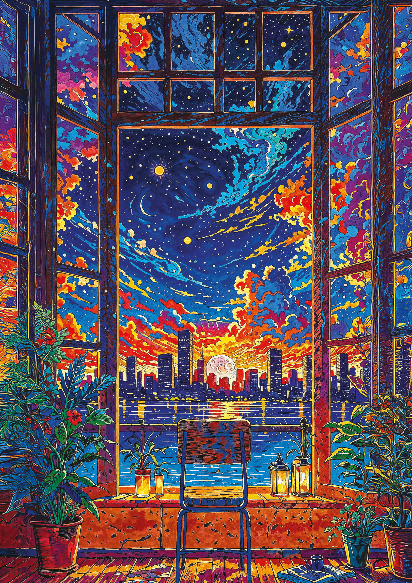 Art Puzzle Wowo Series - Traumfenster 1000 Teile Puzzle Art-Puzzle-41031 von Art Puzzle