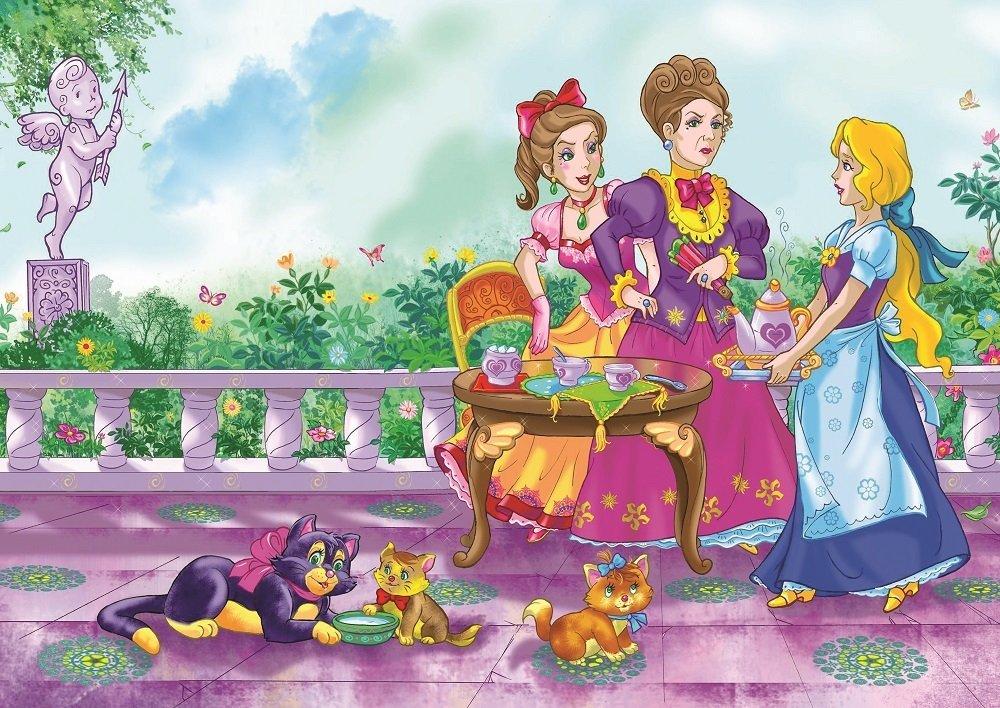 Art Puzzle XXL Teile - Maid Princess 200 Teile Puzzle Art-Puzzle-5677 von Art Puzzle